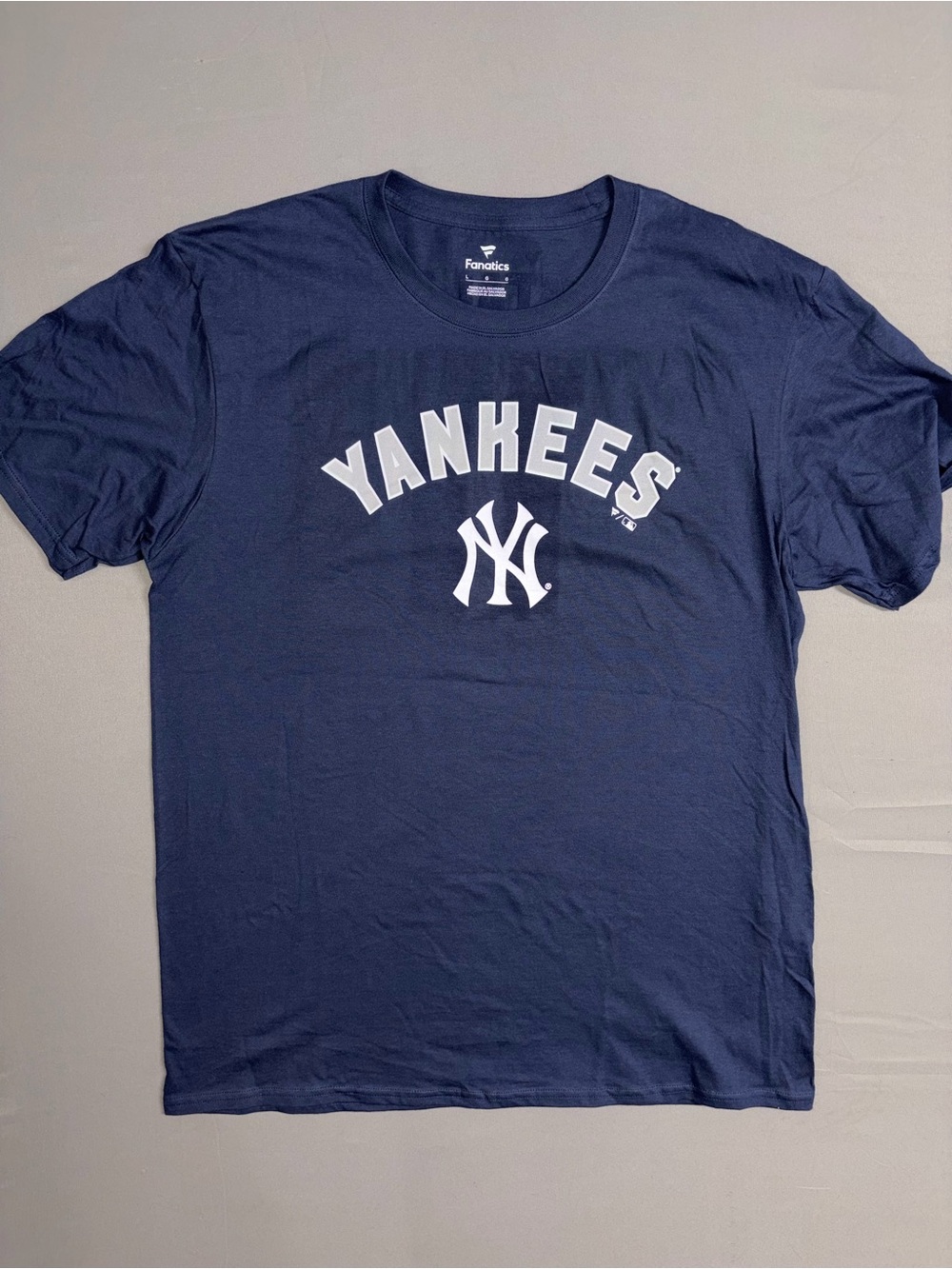 Fanatics Navy New York Yankees Arch Logo Tee